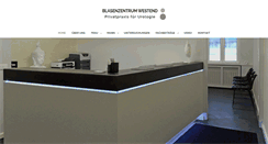 Desktop Screenshot of blasenzentrum.de