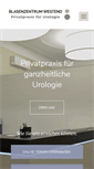 Mobile Screenshot of blasenzentrum.de