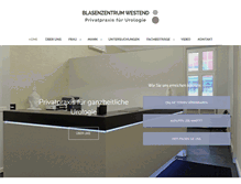 Tablet Screenshot of blasenzentrum.de